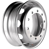 10/335/281/161, Asterro 10/335/281/161 9x22.5 10*335 ET161 DIA281 Silver Штампованный, Диски
