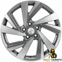 Khomen KHW 1801 7.5x18 5*114.3 ET45 DIA67.1 F-Silver Литой