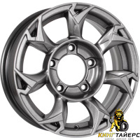Carwel Гурон 5.5x15 5*139.7 ET5 DIA108.1 BL Литой
