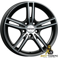 Carwel Баруй 6.5x16 5*114.3 ET45 DIA60.1 BL Литой
