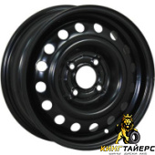 X40037, Trebl X40037 5.5x14 4*100 ET45 DIA60.1 Silver Штампованный, Диски