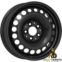KFZ 7935 5.5x15 4*100 ET43 DIA60.1 Black Штампованный