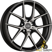LS FlowForming RC06 7.5x17 5*112 ET30 DIA66.6 BK Литой