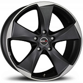 Raptor 5, MAK Raptor 5 8.5x19 5*120 ET20 DIA72.6 Ice Superdark Литой, Диски