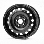 9563, KFZ 9563 6.5x16 5*114.3 ET47 DIA66.1 Black Штампованный, Диски